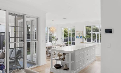 bingara kitchen white finish cabinetry 2